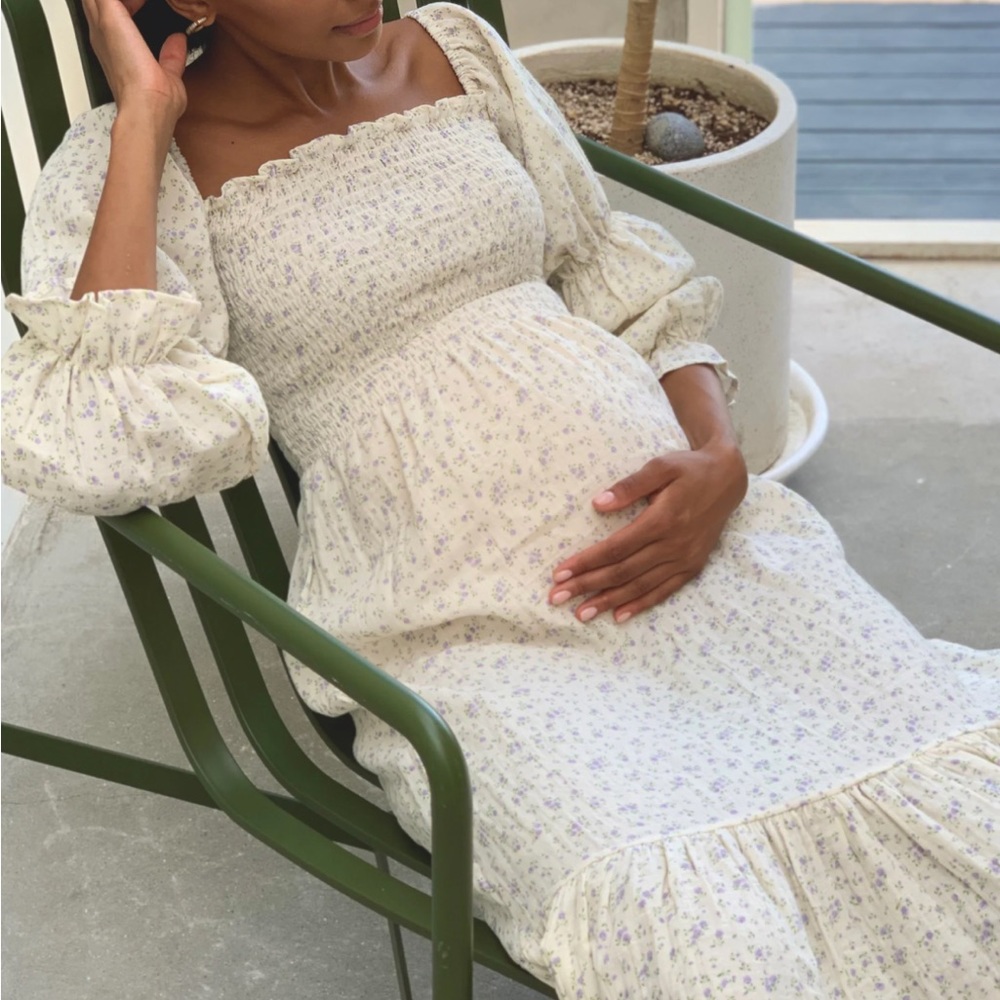 Nothing fits but Yuki dress in floral gauze